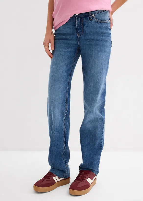 2-in-1 Umstandsjeans f&uuml;r die Schwangerschaft und danach, Loose Fit, bonprix