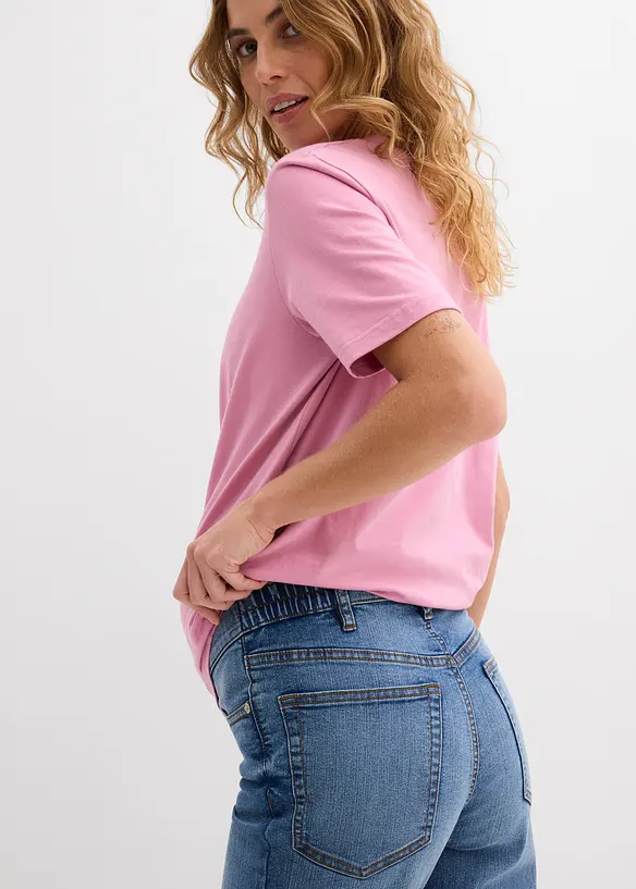 2-in-1 Umstandsjeans f&uuml;r die Schwangerschaft und danach, Loose Fit, bonprix