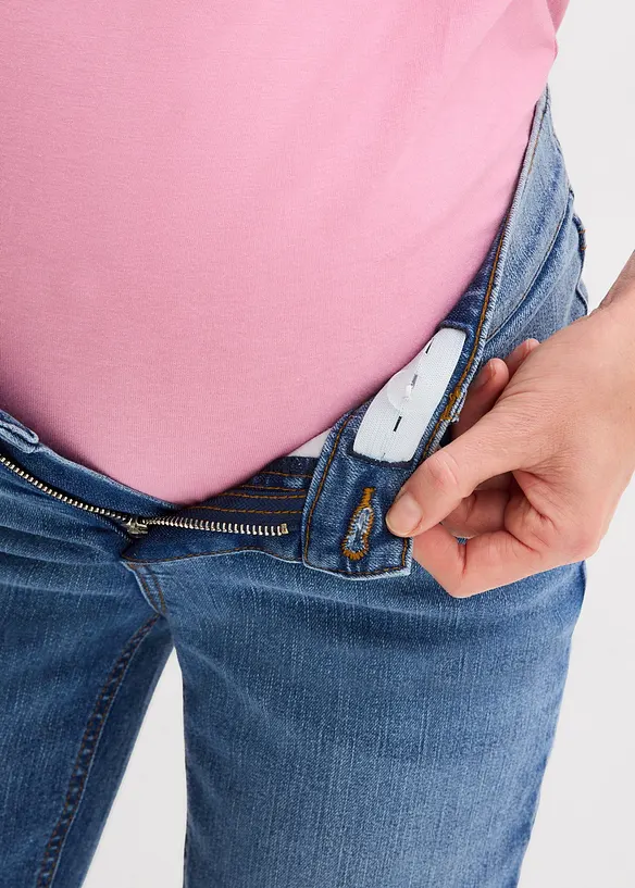 2-in-1 Umstandsjeans f&uuml;r die Schwangerschaft und danach, Loose Fit, bonprix