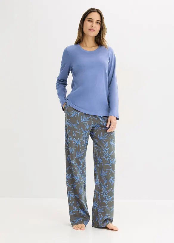 Pyjama 100% coton (2 bas et 1 haut), bonprix