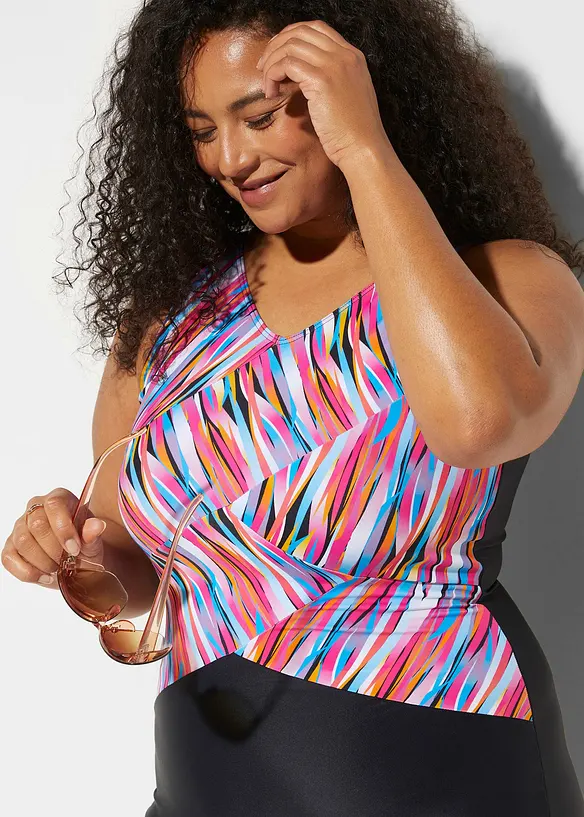 Light Shape-Badeanzug mit Bein, bonprix