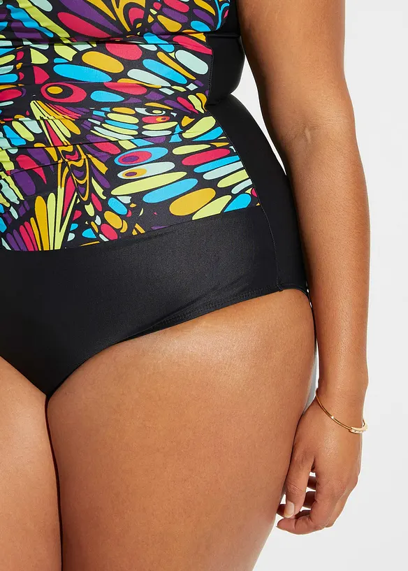 Medium Shape-Badeanzug mit R&uuml;schen, bonprix