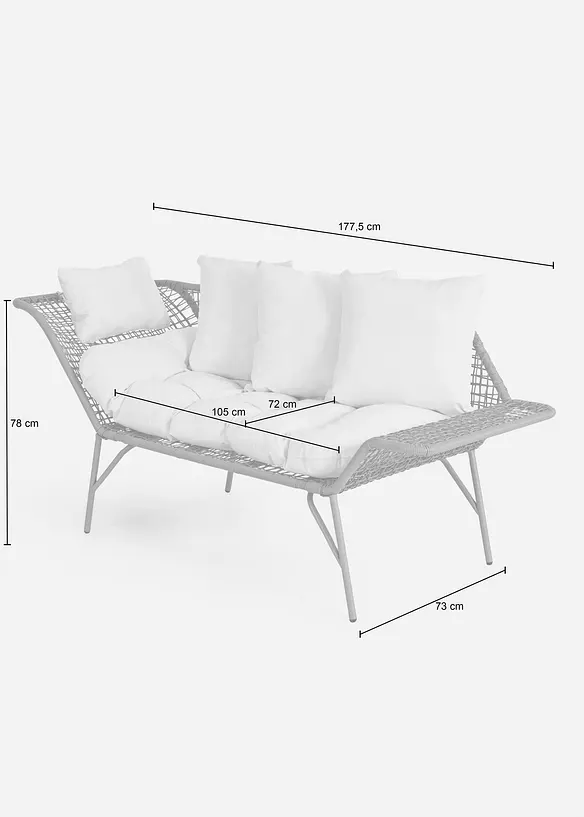 Banc de jardin, bonprix
