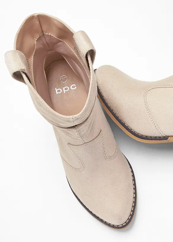 Cowboy-Boots mit Raffung, bonprix