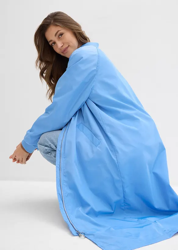 Blouson-Mantel mit Strickkragen, bonprix