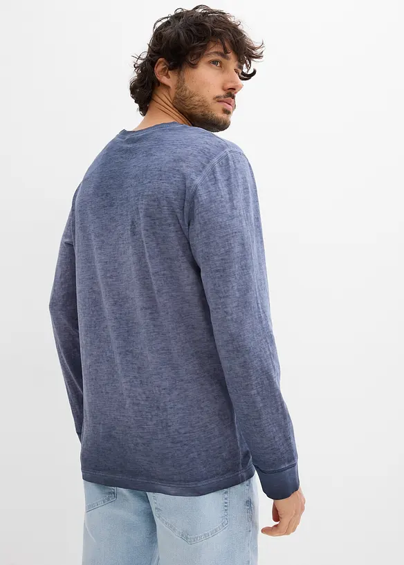 Langarmshirt aus Bio-Baumwolle (2er Pack), bonprix