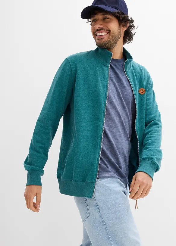 Langarmshirt aus Bio-Baumwolle (2er Pack), bonprix