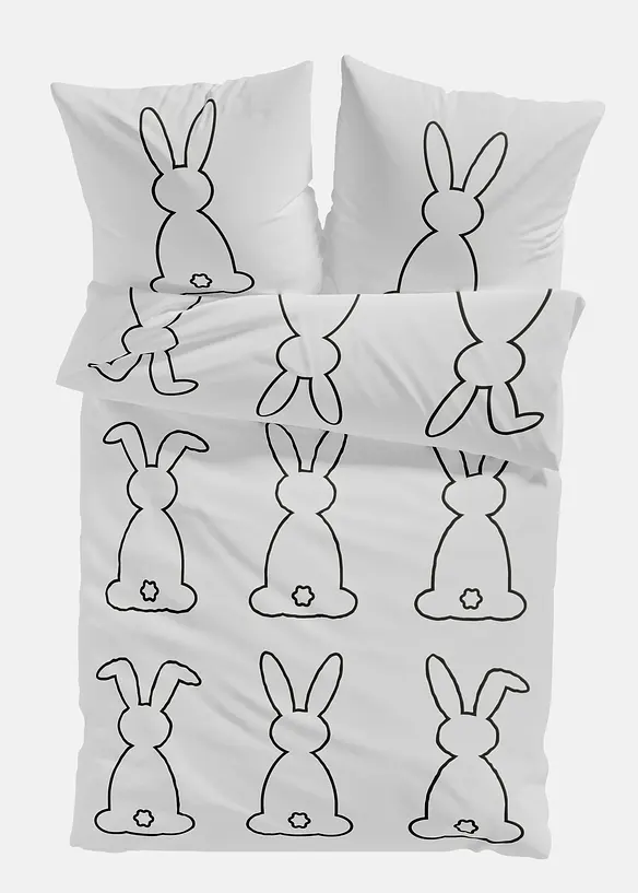 Baumwollmix-Bettw&auml;sche, bonprix