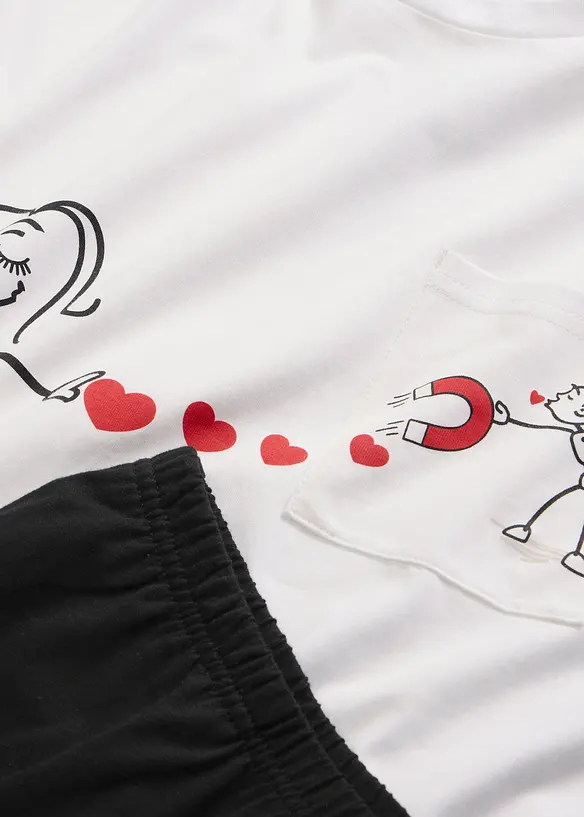 Pyjama aus weicher Baumwolle, bonprix