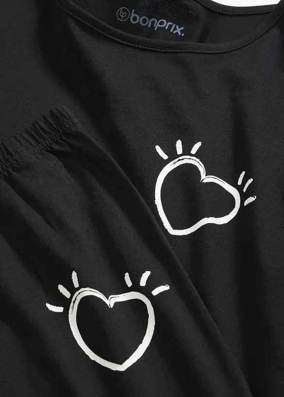 Pyjama aus weicher Baumwolle, bonprix