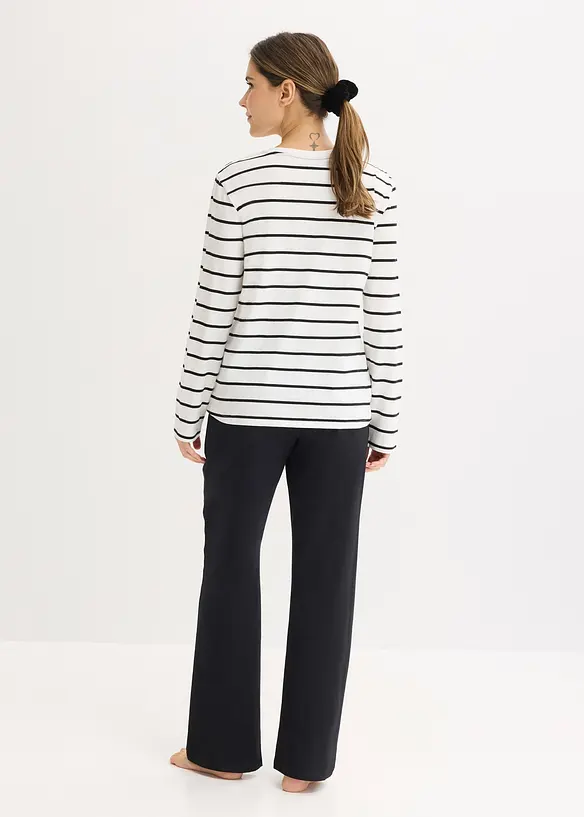 Pyjama aus reiner Baumwolle, bonprix