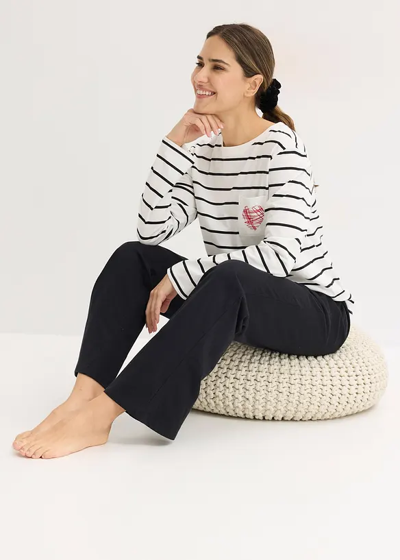 Pyjama aus reiner Baumwolle, bonprix