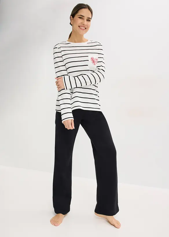 Pyjama aus reiner Baumwolle, bonprix