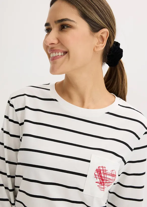 Pyjama aus reiner Baumwolle, bonprix