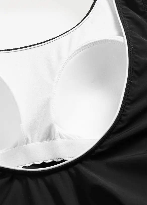 Light Shape-Badeanzug mit Ziern&auml;hten, bonprix