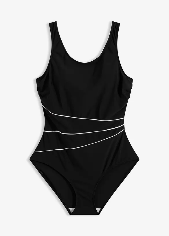 Light Shape-Badeanzug mit Ziern&auml;hten, bonprix