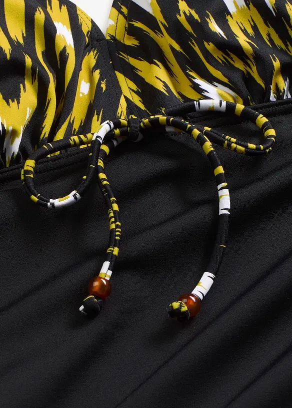 Maillot 1 pi&egrave;ce sculptant &agrave; bretelles larges, maintien mod&eacute;r&eacute;, bonprix