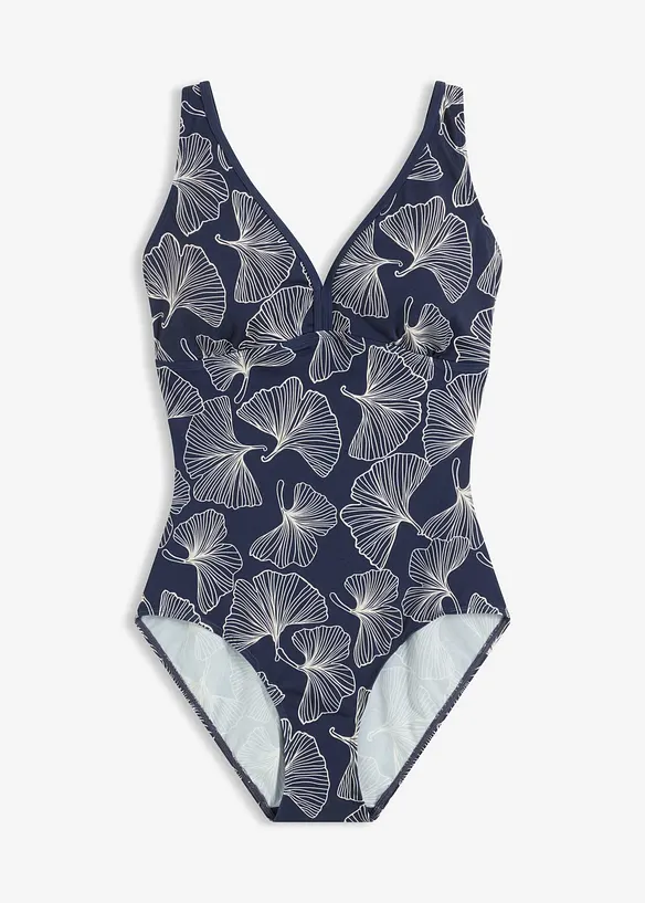 Maillot 1 pi&egrave;ce &agrave; encolure V, bonprix