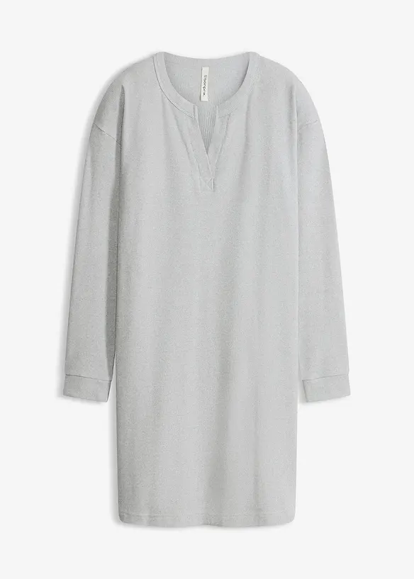 Homewear Kleid aus weicher Rippe, bonprix