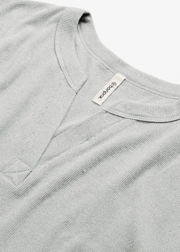 Homewear Kleid aus weicher Rippe, bonprix