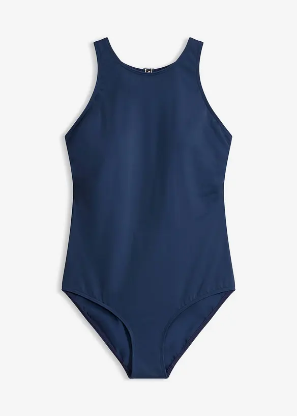 Maillot 1 pi&egrave;ce &agrave; dos &eacute;chancr&eacute;, bonprix