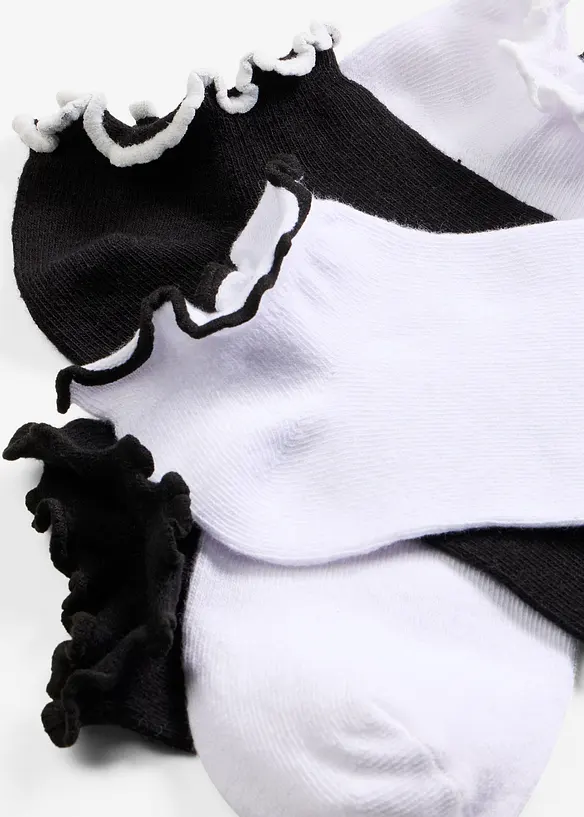 Sneakersocken mit Bio-Baumwolle (8er Pack), bonprix