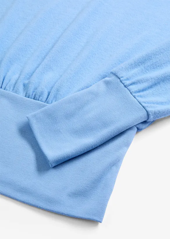 T-shirt manches longues doux avec viscose, bonprix