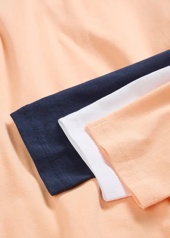 T-shirts manches longues 100% coton, bonprix