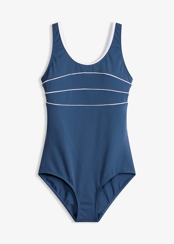 Badeanzug mit Ziern&auml;hten, bonprix