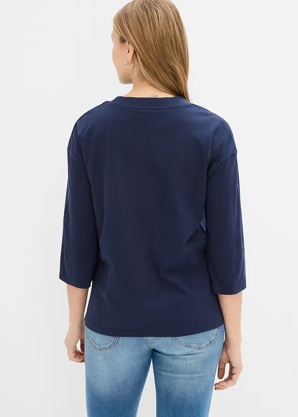 Boxy-Shirt aus reiner Baumwolle, bonprix