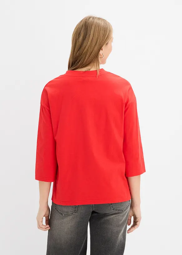 Boxy-Shirt aus reiner Baumwolle, bonprix