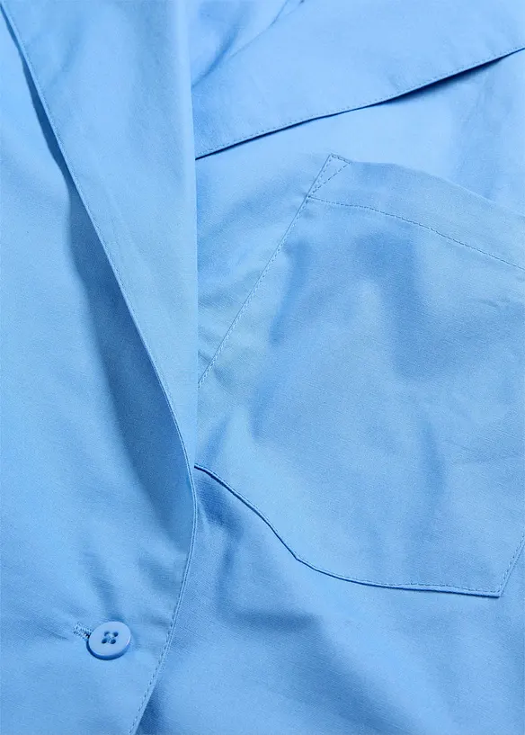 Longbluse mit V-Ausschnitt, bonprix