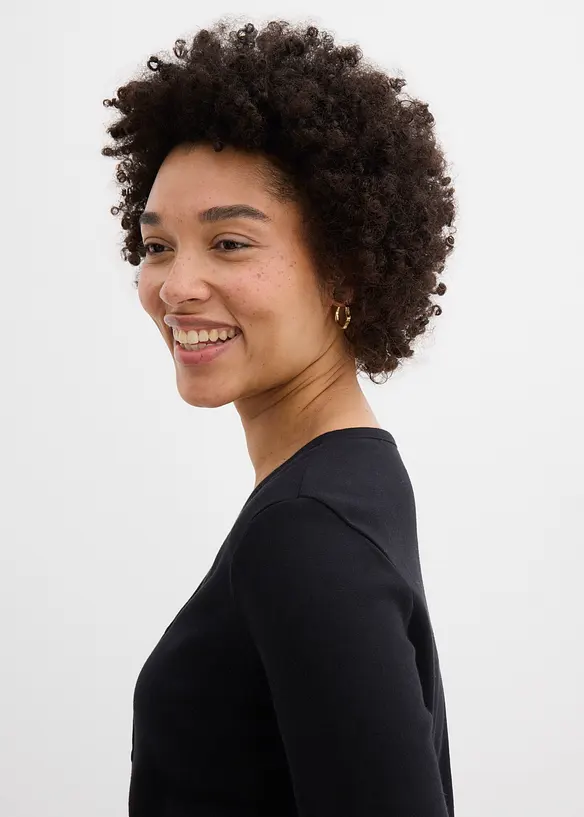 Heavy Jersey Shirtjacke aus reiner Bio-Baumwolle, bonprix