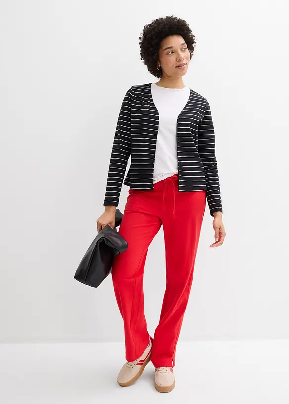 Heavy Jersey Shirtjacke aus reiner Bio-Baumwolle, bonprix