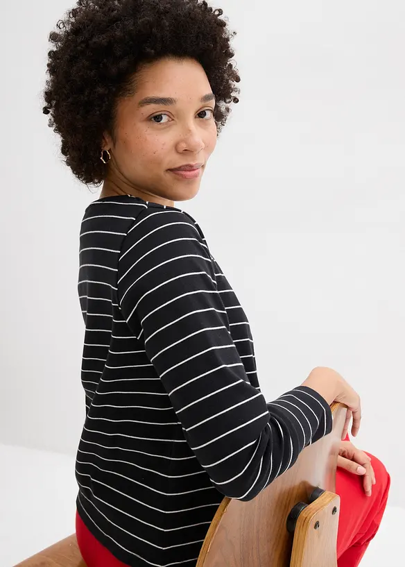 Heavy Jersey Shirtjacke aus reiner Bio-Baumwolle, bonprix