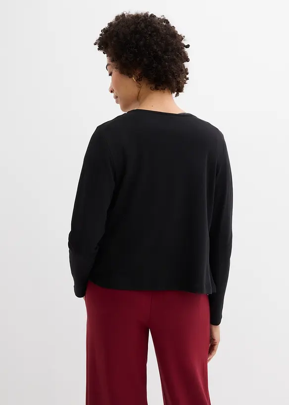 Heavy Jersey Shirtjacke aus reiner Bio-Baumwolle, bonprix