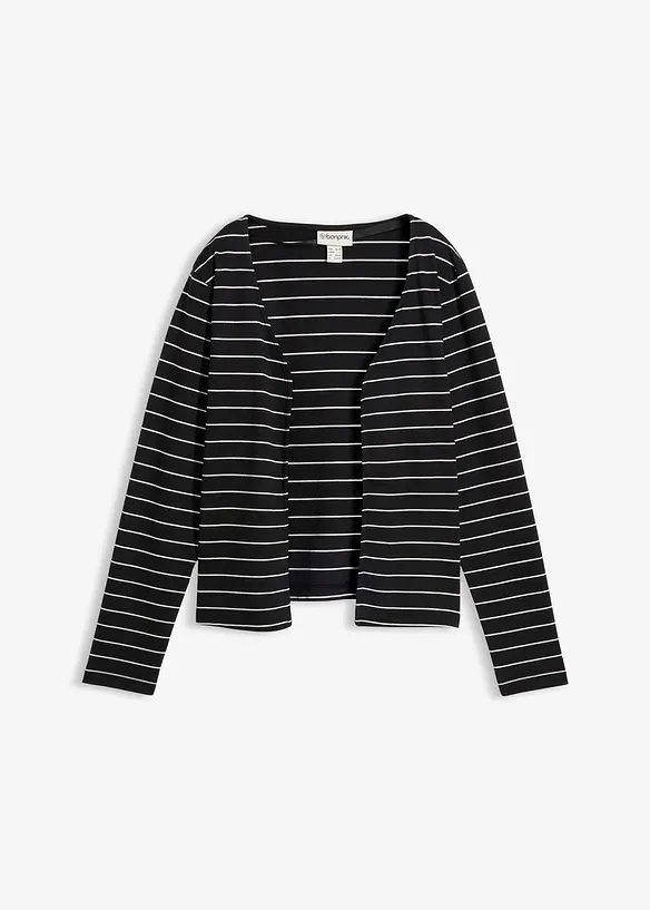 Heavy Jersey Shirtjacke aus reiner Bio-Baumwolle, bonprix