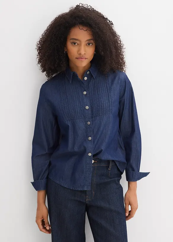 Chemisier oversize en jean, bonprix