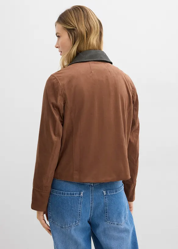 Veste en su&eacute;dine, bonprix