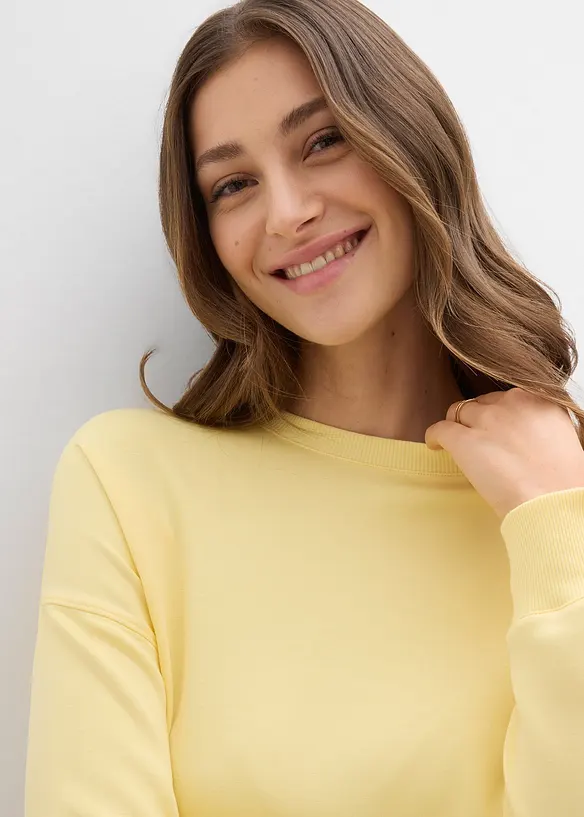 Tailliertes Sweatshirt, bonprix