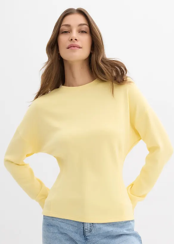 Tailliertes Sweatshirt, bonprix
