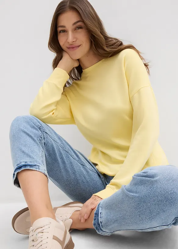 Tailliertes Sweatshirt, bonprix