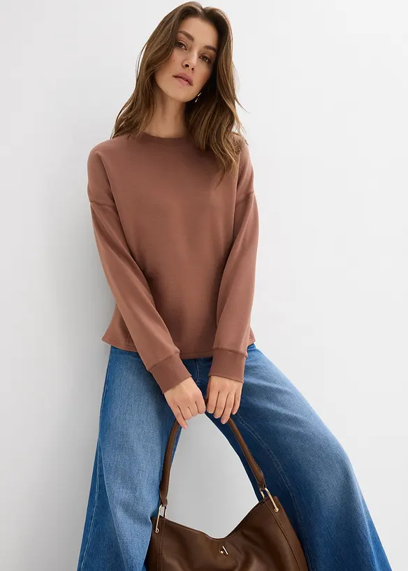 Sweat-shirt cintr&eacute;, bonprix