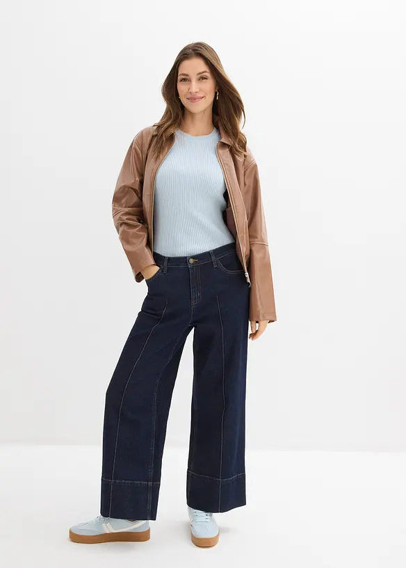 Veste enduite courte, bonprix