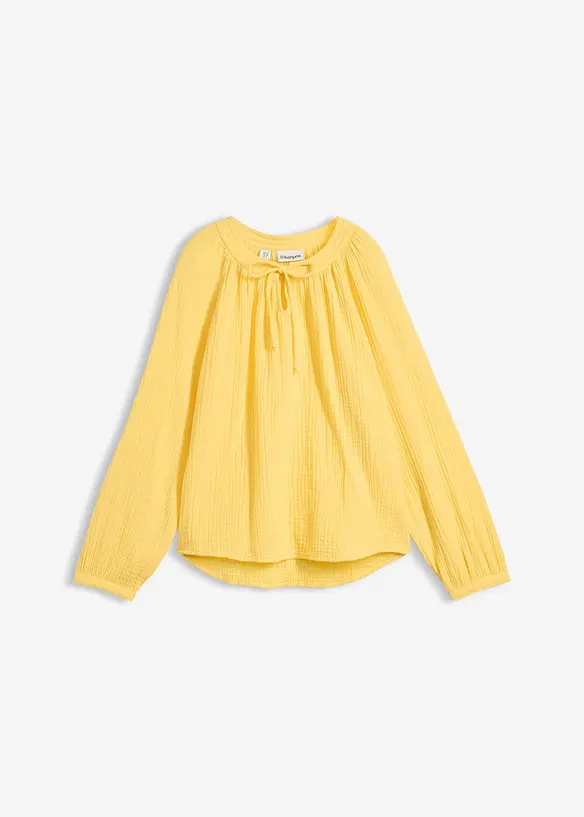 Blusenshirt aus weichem Musselin, bonprix