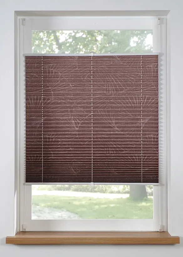 Store pliss&eacute; occultant avec imprim&eacute;, bonprix