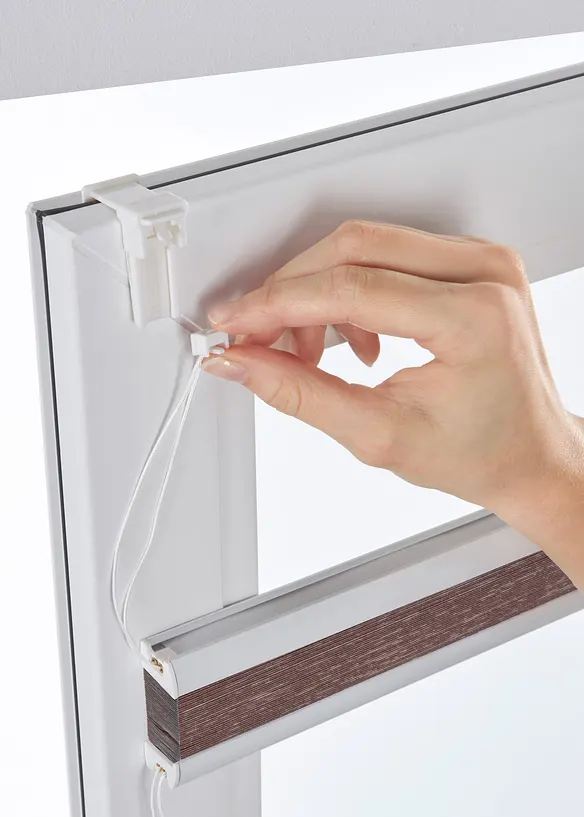 Store pliss&eacute; occultant avec imprim&eacute;, bonprix