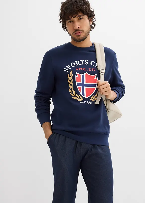 Sweat-shirt 100% coton, bonprix