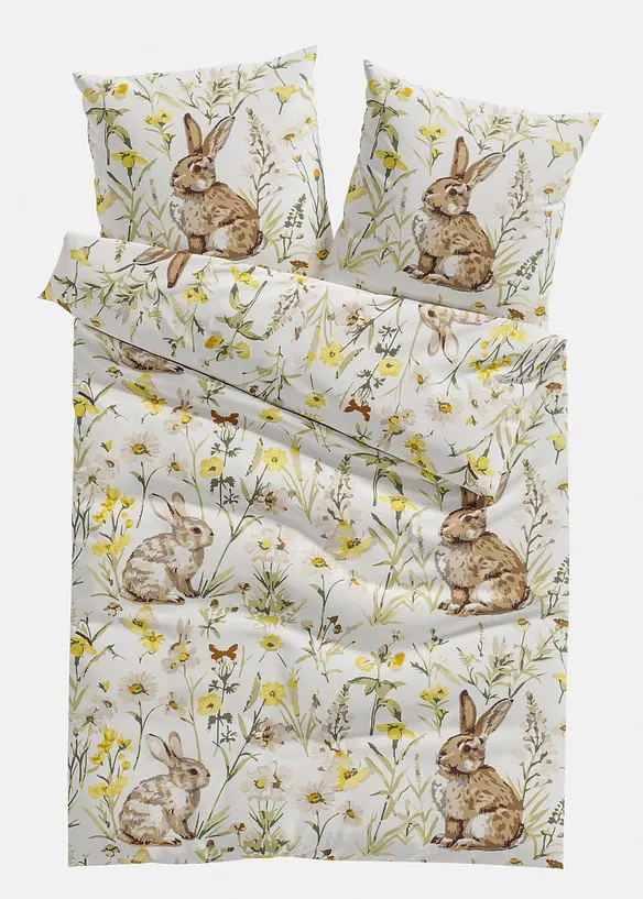 Baumwollmix-Bettw&auml;sche, bonprix