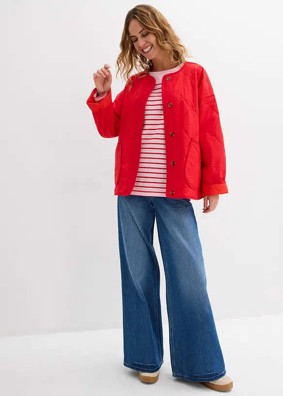 Langarmshirt aus reiner Bio-Baumwolle, bonprix